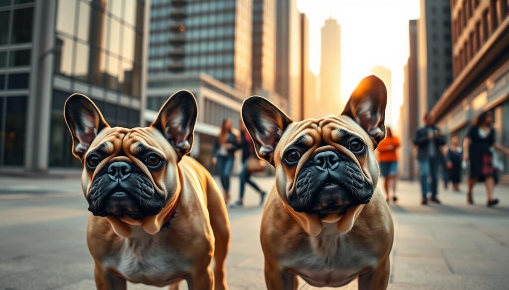 French Bulldogs as urban companions