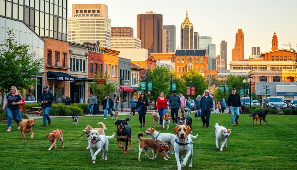 dog-friendly cities USA